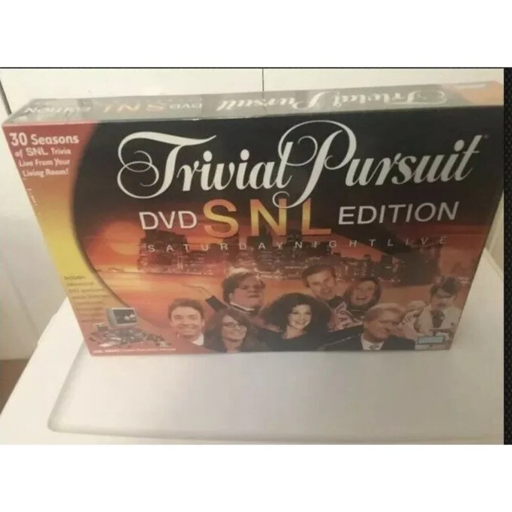 NEW Trivial Pursuit Saturday Night Live SNL Edition 30 Seasons DVD‎ Board Game